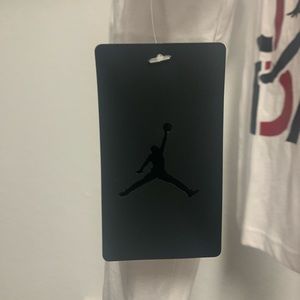 I have 2, boys large Nike Air Jordan T’s.